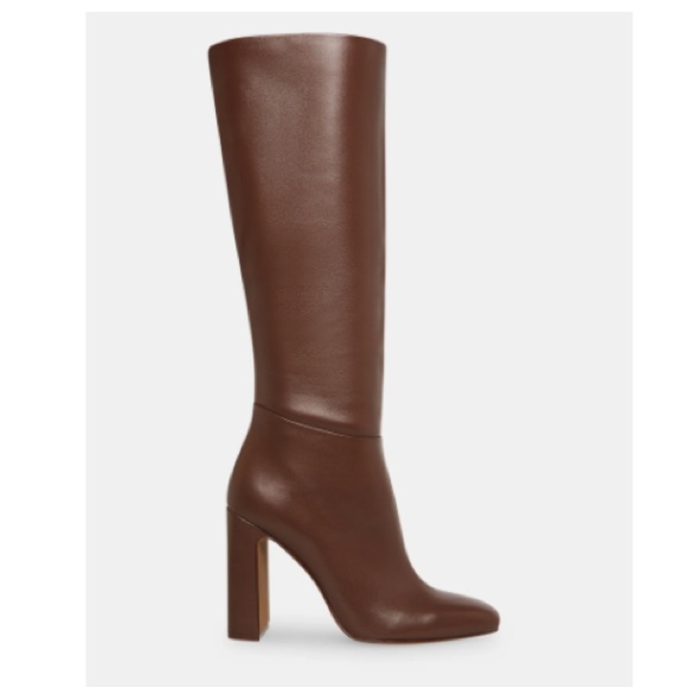 Steve Madden Ally Brown Leather Boots